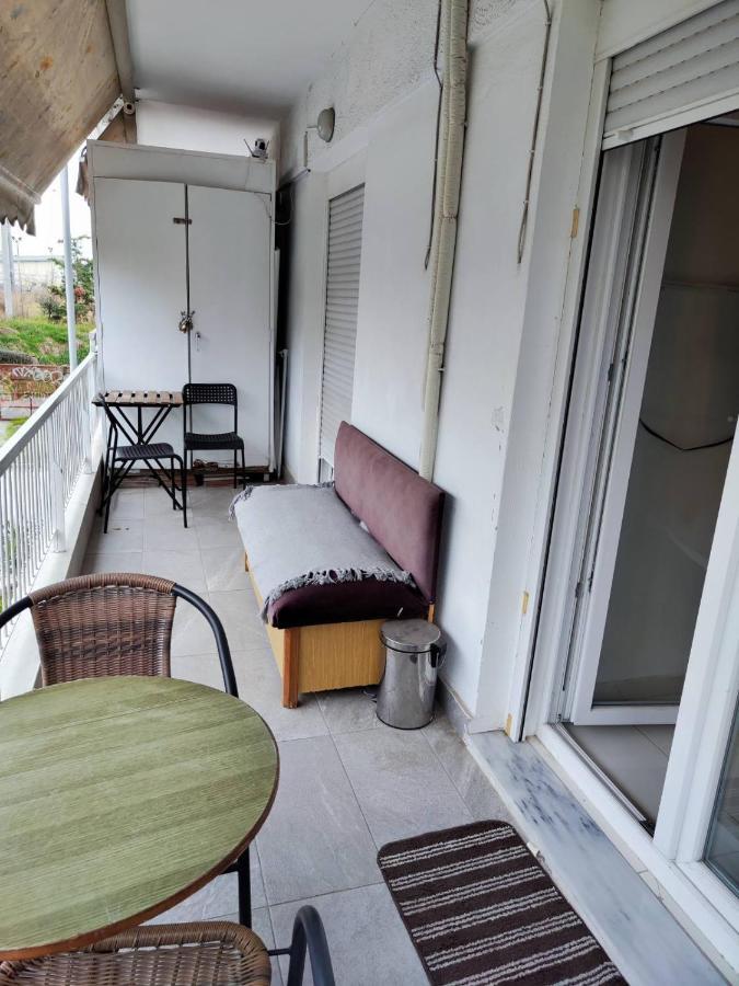 4All Airport 10Min,Sea100M,Free Parking Appartement Thessaloniki Buitenkant foto